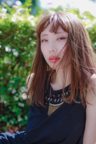 ミディアム 永田 崇のヘアスタイル