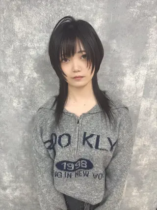 ロング ♡ハッシュカット/ レイヤー/yucoのヘアスタイル