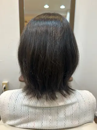 ミディアム 北山 美穂のヘアスタイル