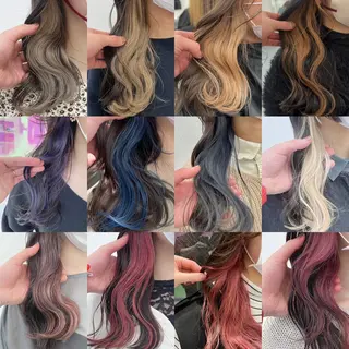 カラー 🤍透明感カラー🤍 ブリーチ🤍AINEのヘアスタイル
