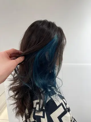 セミロング カラー 【韓国風／艶髪】 モテヘア/Ayanoのヘアスタイル