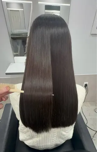 ロング 髪質改善/縮毛矯正 ✂︎福澤　和嗣のヘアスタイル