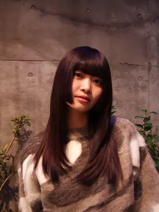 ロング カラー marino マリノのヘアスタイル