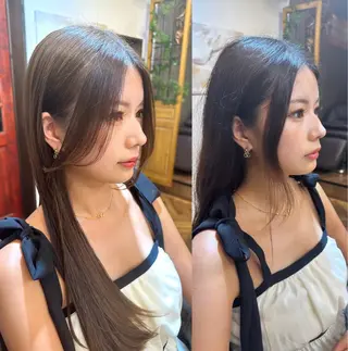 ロング 伏田 遼馬のヘアスタイル