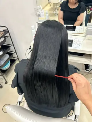 ロング 【髪質改善カラー】 瀧田嵐士🇰🇷のヘアスタイル