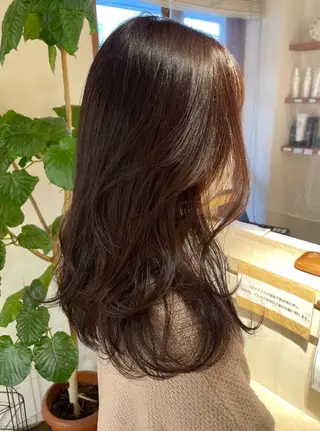ロング カラー 美容室gross所属・渕本 瑠世のヘアスタイル