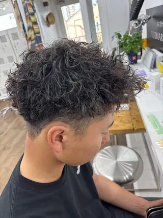 パーマ メンズ メンズ特化サロン Ryomaのヘアスタイル