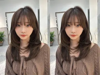 ロング 🎀透明感カラー shizuka🎀のヘアスタイル