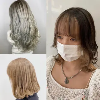 カラー 美容室 HAKUAのヘアスタイル