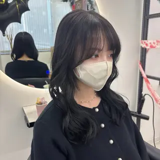 ロング カラー Ren. 🦋デザインカラーのヘアスタイル