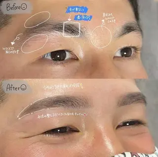 メンズ アイブロウ メンズ脱毛&メンズ眉毛  美的男子所属・メンズ眉＆メンズ脱毛 美的男子のその他イメージ