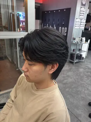 パーマ メンズ メンズ特化✨️ 韓国風パーマ🔥一八のヘアスタイル