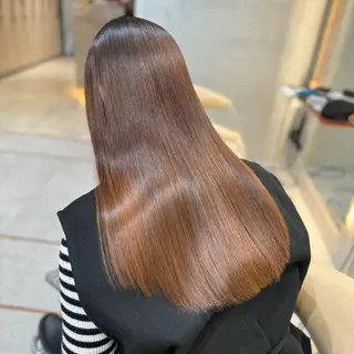 セミロング 韓国レイヤー/髪質 改善🎀ちなみのヘアスタイル