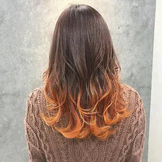 セミロング 所渉/韓国レイヤー /ウルフカットのヘアスタイル