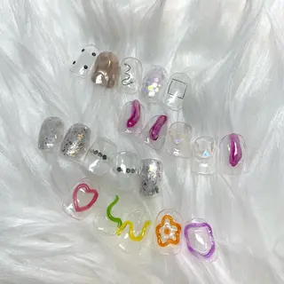 ネイル 新井 ひなののネイルデザイン