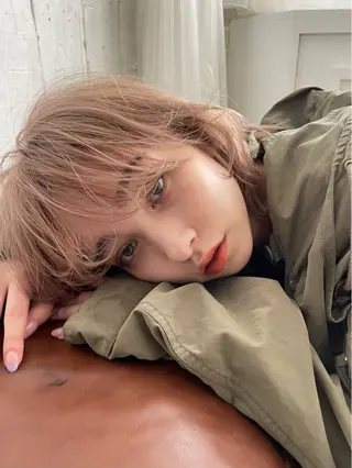 ミディアム カラー Kouta/似合わせ /パーマ/カラーのヘアスタイル