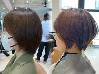 ショート 🌼アユム/レイヤー ハッシュカット🌼のヘアスタイル