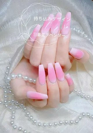 ネイル ラベンダー💖日暮里 ルル💖ネイルのネイルデザイン