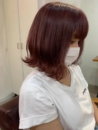 ミディアム カラー トリートメント /カラー/NAOKIのヘアスタイル