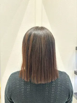 ミディアム カラー 🩶米澤 美月🩶のヘアスタイル