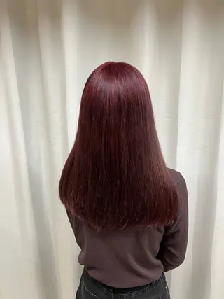 カラー 中島 日菜のヘアスタイル