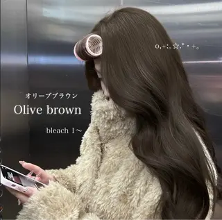 ロング カラー メンズ Ayaka🖤 ブリーチなしカラーのヘアスタイル