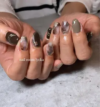 ネイル ﾈｲﾙﾙｰﾑﾘｯｶ 𝐦𝐚𝐲𝐮のネイルデザイン