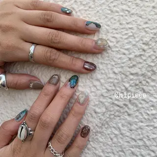 ネイル revia所属・ERI Nailistのネイルデザイン