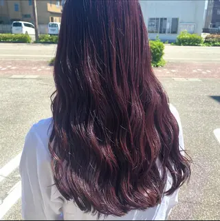 ロング カラー 💘韓国カラー💘 クルミのヘアスタイル