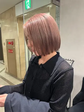 ショート ace share salon所属・Yurina 💖透明感カラー💖のヘアスタイル