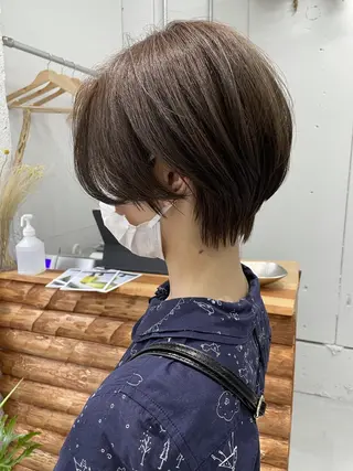 ショート 伊藤 玄のヘアスタイル