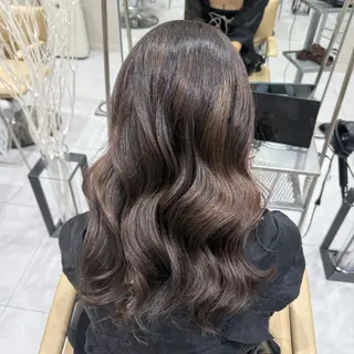 ロング カラー 韓国レイヤー｜ 透明感カラー｜ココナのヘアスタイル