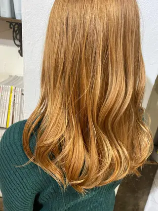 ロング カラー La  SHE's 天王寺店所属・マルヤマ リナのマツエク・マツパデザイン