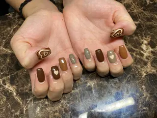 ネイル IROHA Nail 矢掛萌子のネイルデザイン