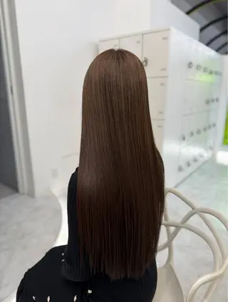 ロング カラー ブリーチなし🤍透明 感カラー🤍しゅうじのヘアスタイル