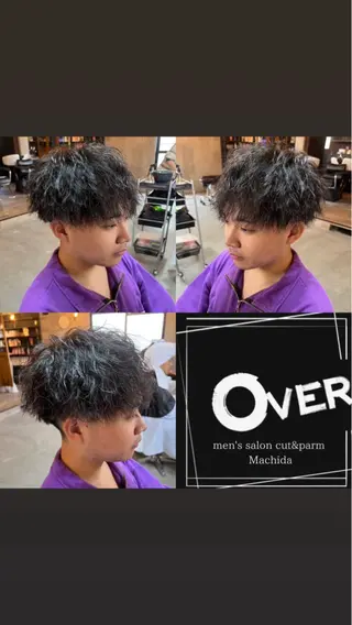 パーマ メンズ 髪質改善美容室bokuno町田店所属・メンズ＆髪質改善縮毛 矯正【平山🔥拓哉】のヘアスタイル