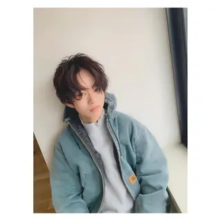 ショート カラー ヘアアレンジ メンズ ange☞ soutaのヘアスタイル