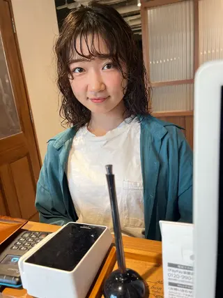 ミディアム パーマ 【代表】高山 一真のヘアスタイル