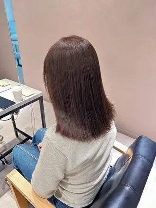 セミロング Un ami shibuya所属・Unami  / RIZUMUのヘアスタイル