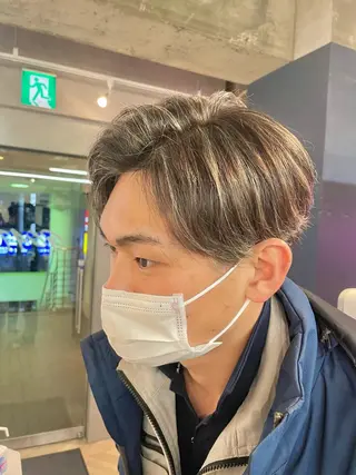 ミディアム カラー ゴートヘア所属・Goat hair 赤坂 輝志のヘアスタイル