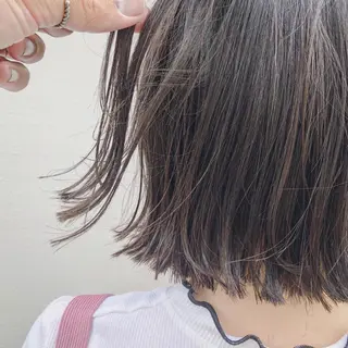 ショート カラー ノグチ ユウキ/ボブのヘアスタイル