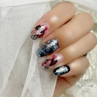 ネイル 白岡市篠津自宅 サロンForestのネイルデザイン