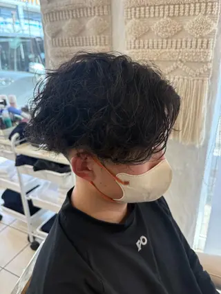 パーマ メンズ 吉川 うららのヘアスタイル