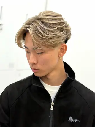 カラー メンズ 🏁片倉 玲旺🏁のヘアスタイル
