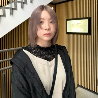 ショート カラー ハイトーン/ブリーチ カラー/SHOGOのヘアスタイル