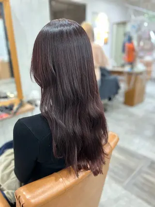 ロング カラー おおた きょうかのヘアスタイル