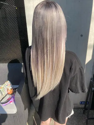 ロング カラー ✨最安値✨エクステ カラー🌼つきな🌼のヘアスタイル