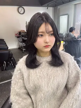 セミロング 🐱saito kosuke🐱のヘアスタイル