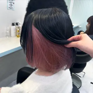 ショート カラー ブリーチカラー 🩵MIZUKIのヘアスタイル