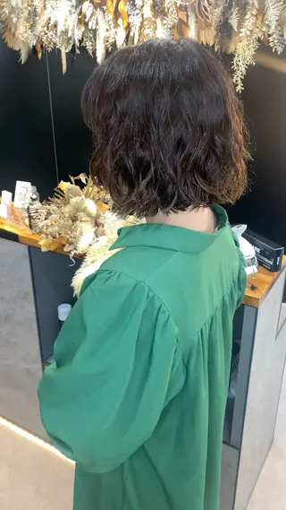 ミディアム パーマ SHILO所属・✨女性モデルさん 募集中です✨のヘアスタイル